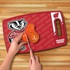 image:imageYouTheFan NCAA Officiallylicensed Logo Series Cutting Board  reversible design for double the cutting surface  gentle on knives team message on both front and backWisconsin Badgers