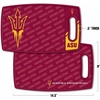 image:imageYouTheFan NCAA Officiallylicensed Logo Series Cutting Board  reversible design for double the cutting surface  gentle on knives team message on both front and backArizona State Sun Devils