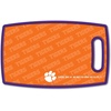 image:imageYouTheFan NCAA Officiallylicensed Logo Series Cutting Board  reversible design for double the cutting surface  gentle on knives team message on both front and backClemson Tigers