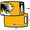image:imageYouTheFan NCAA Officiallylicensed Logo Series Cutting Board  reversible design for double the cutting surface  gentle on knives team message on both front and backMissouri Tigers