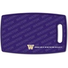 image:imageYouTheFan NCAA Officiallylicensed Logo Series Cutting Board  reversible design for double the cutting surface  gentle on knives team message on both front and backWashington Huskies