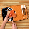 image:imageYouTheFan NCAA Officiallylicensed Logo Series Cutting Board  reversible design for double the cutting surface  gentle on knives team message on both front and backTennessee Volunteers