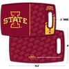 image:imageYouTheFan NCAA Officiallylicensed Logo Series Cutting Board  reversible design for double the cutting surface  gentle on knives team message on both front and backIowa St Cyclones