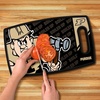 image:imageYouTheFan NCAA Officiallylicensed Logo Series Cutting Board  reversible design for double the cutting surface  gentle on knives team message on both front and backPurdue Boilermakers