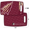 image:imageYouTheFan NCAA Officiallylicensed Logo Series Cutting Board  reversible design for double the cutting surface  gentle on knives team message on both front and backFlorida State Seminoles