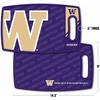 image:imageYouTheFan NCAA Officiallylicensed Logo Series Cutting Board  reversible design for double the cutting surface  gentle on knives team message on both front and backWashington Huskies