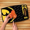 image:imageYouTheFan NCAA Officiallylicensed Logo Series Cutting Board  reversible design for double the cutting surface  gentle on knives team message on both front and backIowa Hawkeyes