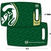 image:imageYouTheFan NCAA Officiallylicensed Logo Series Cutting Board  reversible design for double the cutting surface  gentle on knives team message on both front and backColorado State Rams