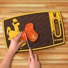 image:imageYouTheFan NCAA Officiallylicensed Logo Series Cutting Board  reversible design for double the cutting surface  gentle on knives team message on both front and backWyoming Cowboys