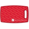 image:imageYouTheFan NCAA Officiallylicensed Logo Series Cutting Board  reversible design for double the cutting surface  gentle on knives team message on both front and backNebraska Cornhuskers
