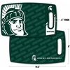 image:imageYouTheFan NCAA Officiallylicensed Logo Series Cutting Board  reversible design for double the cutting surface  gentle on knives team message on both front and backMichigan St Spartans