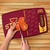 image:imageYouTheFan NCAA Officiallylicensed Logo Series Cutting Board  reversible design for double the cutting surface  gentle on knives team message on both front and backIowa St Cyclones