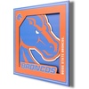 image:imageYouTheFan NCAA Wyoming Cowboys 3D Logo Series Wall Art  12x1212L x 12W
