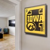 image:imageYouTheFan NCAA Wyoming Cowboys 3D Logo Series Wall Art  12x1212L x 12W