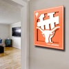 image:imageYouTheFan NCAA Wyoming Cowboys 3D Logo Series Wall Art  12x1212L x 12W