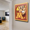 image:imageYouTheFan NCAA Wyoming Cowboys 3D Logo Series Wall Art  12x1212L x 12W