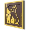 image:imageYouTheFan NCAA Wyoming Cowboys 3D Logo Series Wall Art  12x1212L x 12W