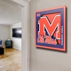 image:imageYouTheFan NCAA Wyoming Cowboys 3D Logo Series Wall Art  12x1212L x 12W