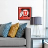 image:imageYouTheFan NCAA Wyoming Cowboys 3D Logo Series Wall Art  12x1212L x 12W