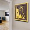 image:imageYouTheFan NCAA Wyoming Cowboys 3D Logo Series Wall Art  12x1212L x 12W