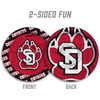 image:imageYouTheFan NCAA Wyoming Cowboys Flimzee BeanBag Flying DiscS Dakota Coyotes