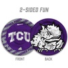 image:imageYouTheFan NCAA Wyoming Cowboys Flimzee BeanBag Flying DiscTCU Horned Frogs
