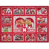 image:imageYouTheFan NCAA Wyoming Cowboys Kiss Cam 500pc PuzzleNebraska Cornhuskers