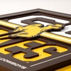 image:imageYouTheFan NCAA unisexadult Slogan Series 3D Wall ArtTeam Colors