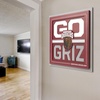 image:imageYouTheFan NCAA unisexadult Slogan Series 3D Wall ArtTeam Colors