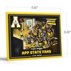 image:imageYouTheFan Officiallylicensed NCAA Purebred 3D Wall Art  Humorous original handdrawn cartoon artwork multilayer funny gift indoor team decorAppalachian State Mountaineers