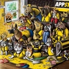 image:imageYouTheFan Officiallylicensed NCAA Purebred 3D Wall Art  Humorous original handdrawn cartoon artwork multilayer funny gift indoor team decorAppalachian State Mountaineers