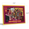 image:imageYouTheFan Officiallylicensed NCAA Purebred 3D Wall Art  Humorous original handdrawn cartoon artwork multilayer funny gift indoor team decorArizona State Sun Devils