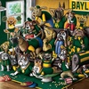 image:imageYouTheFan Officiallylicensed NCAA Purebred 3D Wall Art  Humorous original handdrawn cartoon artwork multilayer funny gift indoor team decorBaylor Bears