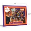 image:imageYouTheFan Officiallylicensed NCAA Purebred 3D Wall Art  Humorous original handdrawn cartoon artwork multilayer funny gift indoor team decorClemson Tigers
