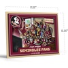 image:imageYouTheFan Officiallylicensed NCAA Purebred 3D Wall Art  Humorous original handdrawn cartoon artwork multilayer funny gift indoor team decorFlorida State Seminoles