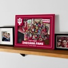 image:imageYouTheFan Officiallylicensed NCAA Purebred 3D Wall Art  Humorous original handdrawn cartoon artwork multilayer funny gift indoor team decorIndiana Hoosiers