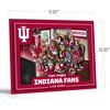 image:imageYouTheFan Officiallylicensed NCAA Purebred 3D Wall Art  Humorous original handdrawn cartoon artwork multilayer funny gift indoor team decorIndiana Hoosiers
