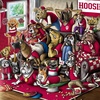 image:imageYouTheFan Officiallylicensed NCAA Purebred 3D Wall Art  Humorous original handdrawn cartoon artwork multilayer funny gift indoor team decorIndiana Hoosiers