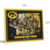 image:imageYouTheFan Officiallylicensed NCAA Purebred 3D Wall Art  Humorous original handdrawn cartoon artwork multilayer funny gift indoor team decorIowa Hawkeyes