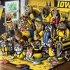 image:imageYouTheFan Officiallylicensed NCAA Purebred 3D Wall Art  Humorous original handdrawn cartoon artwork multilayer funny gift indoor team decorIowa Hawkeyes