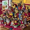 image:imageYouTheFan Officiallylicensed NCAA Purebred 3D Wall Art  Humorous original handdrawn cartoon artwork multilayer funny gift indoor team decorIowa State Cyclones