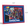 image:imageYouTheFan Officiallylicensed NCAA Purebred 3D Wall Art  Humorous original handdrawn cartoon artwork multilayer funny gift indoor team decorKansas Jayhawks