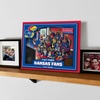 image:imageYouTheFan Officiallylicensed NCAA Purebred 3D Wall Art  Humorous original handdrawn cartoon artwork multilayer funny gift indoor team decorKansas Jayhawks