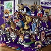 image:imageYouTheFan Officiallylicensed NCAA Purebred 3D Wall Art  Humorous original handdrawn cartoon artwork multilayer funny gift indoor team decorKansas State Wildcats