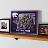 image:imageYouTheFan Officiallylicensed NCAA Purebred 3D Wall Art  Humorous original handdrawn cartoon artwork multilayer funny gift indoor team decorKansas State Wildcats