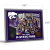 image:imageYouTheFan Officiallylicensed NCAA Purebred 3D Wall Art  Humorous original handdrawn cartoon artwork multilayer funny gift indoor team decorKansas State Wildcats
