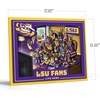 image:imageYouTheFan Officiallylicensed NCAA Purebred 3D Wall Art  Humorous original handdrawn cartoon artwork multilayer funny gift indoor team decorLSU Tigers