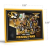 image:imageYouTheFan Officiallylicensed NCAA Purebred 3D Wall Art  Humorous original handdrawn cartoon artwork multilayer funny gift indoor team decorMissouri Tigers