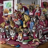 image:imageYouTheFan Officiallylicensed NCAA Purebred 3D Wall Art  Humorous original handdrawn cartoon artwork multilayer funny gift indoor team decorMontana Grizzlies