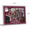 image:imageYouTheFan Officiallylicensed NCAA Purebred 3D Wall Art  Humorous original handdrawn cartoon artwork multilayer funny gift indoor team decorMontana Grizzlies